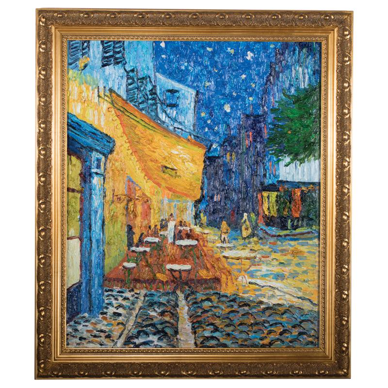 Cafe Terrace At Night By Vincent Van Gogh